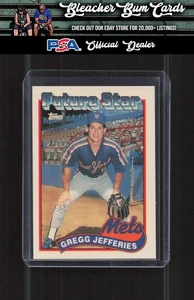 1989 Topps 233 Gregg Jefferies Tiffany Mets - Picture 1 of 2