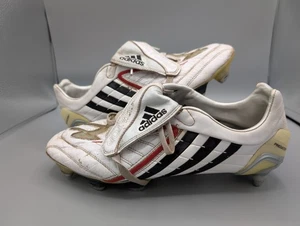 Adidas Predator Powerswerve SG Elite Botas Blancas Botines Hombres Talla 9 Reino Unido - Imagen 1 de 14