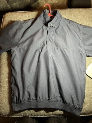 Jaqueta Pulôver Masculina Ashworth Weather Systems Tamanho G Quebra-Vento Resistente ao Vento - Imagem 1 de 4