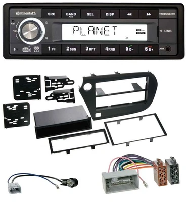 Continental USB 1DIN AUX DAB MP3 Autoradio für Honda Insight (ZE2, 2009-2013) - Bild 1 von 4