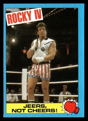 1985 Topps Jeers, Not Cheers! #37 Rocky IV - Image 1 of 2