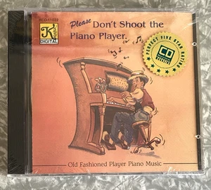 NEW Please Don't Shoot The Piano Player Old Fashioned Rolls 1912 Steinway SEALED - Picture 1 of 4