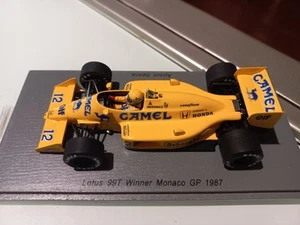 LOTUS 99T #12 Ayrton Senna - Winner GP Monaco 1987 - Spark 1/43 Ref. S7131 - Foto 1 di 17