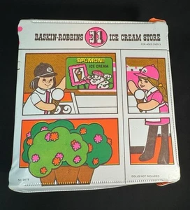 Vintage Mattel 1977 Honey Hill Baskin Robbins 31 Ice Cream Store Play Set - Picture 1 of 17