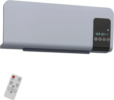 Electric Heater Ceramic Space Wall Mounted LED with Remote Control 2000W - Image 1 of 4