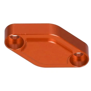 (Arancione))) Kit Blocco Freno di Parcheggio Fuori Piastra Blocco Freno di Parcheggio Alluminio GF - Foto 1 di 24