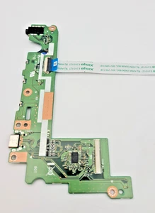Asus C302C Chromebook USB-C / Audio Board & Cables. P/N: 60NB0DF0, C302CA - Picture 1 of 12