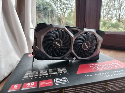 MSI Radeon RX 5600 XT Mech OC Graphics Card, 6gb/14gbps - Image 1 of 4