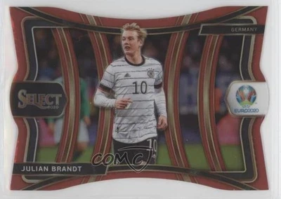 2020 Select UEFA Euro Preview Mezzanine Die-Cut Red Prizm /65 Julian Brandt #170 - Image 1 of 2