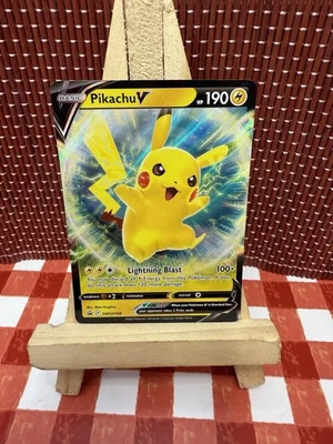 Pikachu V SWSH198 SWSH: Sword & Shield Promo Cards Holo - Image 1 of 2