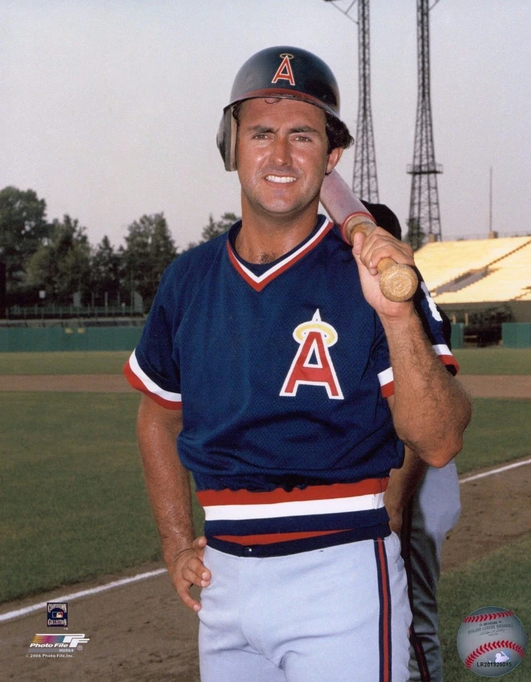 Fred Lynn California Angels Licensed Unsigned MLB 8x10 Glossy Photo A - Image 1 of 1