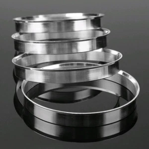 4Pcs Car Wheel Hub Centric Aluminum Rings 74.1mm to 72.6mm Hubcentric For BMW - Picture 1 of 12
