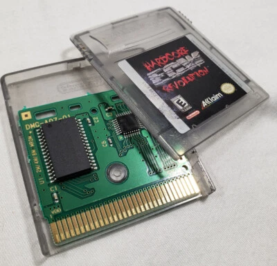 ECW Hardcore Revolution GBC AUTHENTIC Nintendo Game Boy GameBoy Color wrestling - Image 1 of 4