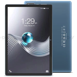 2024 NEW 12S PRO Wifi Tablet Android 14 PC 8GB+64GB Tablets 10.1 Inch 6000mAh - Picture 1 of 11