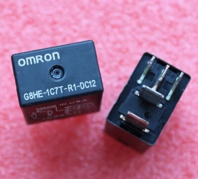 4pcs For OMRON G8HE-1C7T-R1-DC12 High Current Automobile Relays DC12V 5-Pins - Image 1 of 4