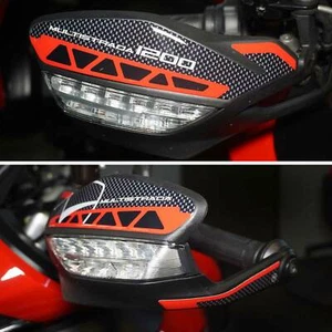 Stickers 3D Guards Hand Guards Compatible With Ducati multistrada 1200 2015-2018 - Picture 1 of 4