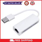 Network Adapter 100Mbps Wired Card USB2.0 for Macbook Wii Tablet (White) UK