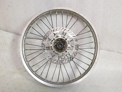 Kawasaki KX125 KX250 2002 montaje de rueda delantera llanta buje radios neumático 1993-2002 Foto 1 de 4