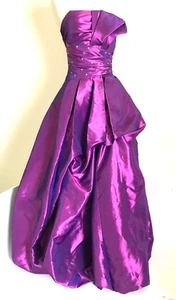 Gunne Sax Gown Dress Petite 3 Vintage Y2K Prom Formal Jessica McClintock Full - Picture 1 of 8