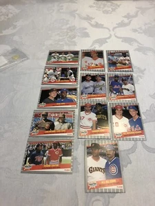 1989 Fleer Super Star Specials Lot (12) cards straw, Doc, Boggs, Alomar, Puckett - Picture 1 of 7