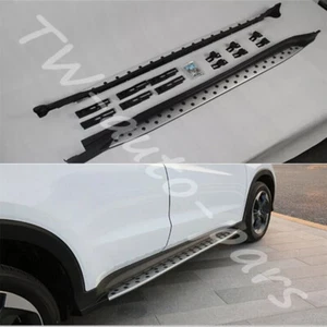 2PCS Running Boards Side Step Nerf Bars fits for Honda Vezel HRV HR-V 2016-2021 - Picture 1 of 12