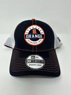 New Era 39Thirty SYRACUSE ORANGE NCAA Flex Fitted Mesh Back Hat  Adult Size M/L - Image 1 of 3