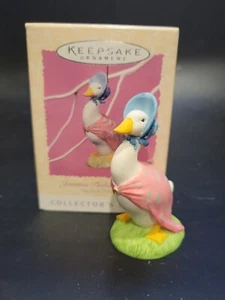 Hallmark Keepsake Ornament Jemima Puddle-duck Beatrix Potter Collector’s 1997 - Picture 1 of 5