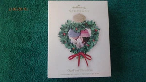 Hallmark Ornament  2009 OUR FIRST CHRISTMAS - Picture 1 of 1