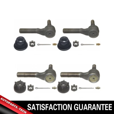 4x Inner Outer Steering Tie Rod End For Dodge 1965~1989 - Image 1 of 3