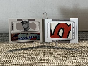 EARL WEAVER 2014 National Treasures Booklet Cut Auto Sick Patch 10/10