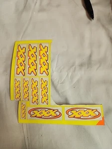 Team Losi XXX VINAL CUT  DECALS 3 LAYER. LVC1 - Picture 1 of 2