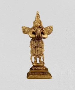 Messing Idol Garuda für Pooja und Wohndeko (Messing) - Bild 1 von 4