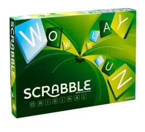 Mattel Scrabble Original Classic Board Tile Game COMPLETE MINT - Picture 1 of 2