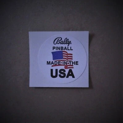 Bally Revenge From Mars Pinball Machine Factory Upper Playfield Glass Decal - Image 1 of 2