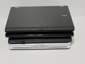 For Sale 1Lot Of 4Laptop Computers 1Dell Latitude E5510 i3 1dell Vostro 1510 1Le - Picture 1 of 4