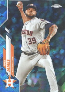 2020 Topps Chrome Sapphire Edition Baseball #512 Josh James 