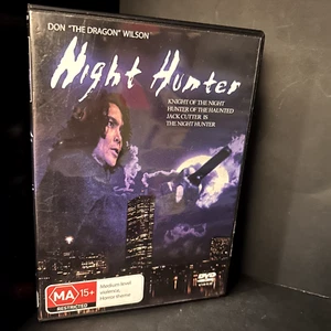 Night Hunter DVD 1996 Stars Don "The Dragon" Wilson GC R4 - Picture 1 of 3