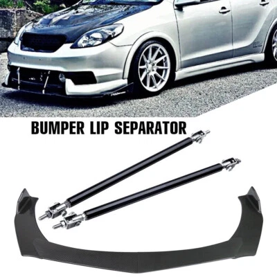 For Toyota Matrix 2003-2022 Front Bumper LipS Spoiler Spoiler+Strut Rods Body - Image 1 of 4