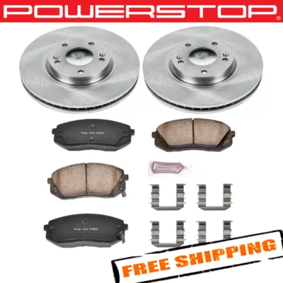 Power Stop 1-Click Autospecialty Replacement Brake Kit for 10-15 Hyundai Tucson Foto 1 de 2