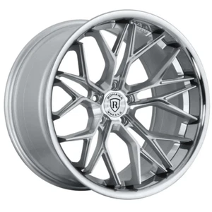 ROHANA RFC3 MACHINED SILVER WHEELS RIMS FOR BMW E70 F15 X5 E71 F16 X6 20X10 & 11 - Picture 1 of 10