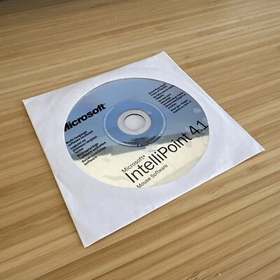 Microsoft IntelliPoint 4.1 Mouse Software Driver CD (ORIGINAL) - Image 1 of 2