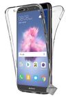 Housse etui coque gel 360 integrale Huawei P Smart + film ecran - TRANSPARENT