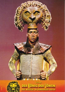 Autogramm - Wilson D. Michaels (Musical - König der Löwen) - Bild 1 von 2