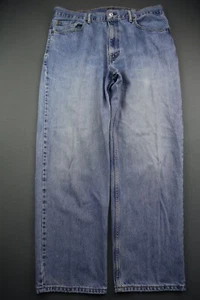 Pantalones de mezclilla para hombre Levi's 550 2011 calce relajado talla ligera 38x30 (medida 37x29) - Imagen 1 de 7