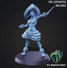 Witch Elf B | Witch Elves | Fantasy Miniature | PS Miniatures