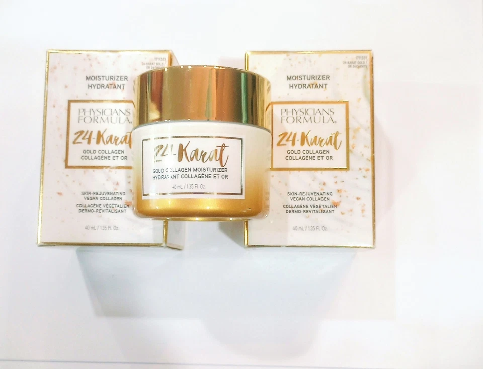 physicians formula moisturizer 24 Karate Gold Collagen Rejuvenating 2X Lot - Image 1 of 1