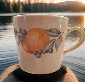 Corning Coffee Cups Set Of 4 WILDFLOWER Design Cottage Core Country - Picture 1 of 9