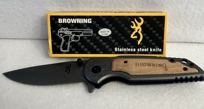 Browning stainless steel knife - Image 1 of 4