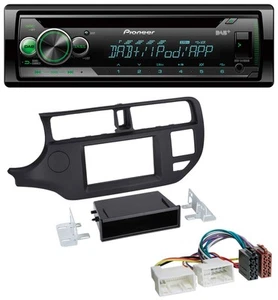 Pioneer USB MP3 DAB AUX CD Autoradio für Kia Rio (UB 2011-2014) schwarz - Bild 1 von 7
