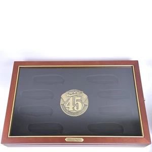 America's President 45 Donald J Trump Knife Collection Lighted Display Case - Picture 1 of 15